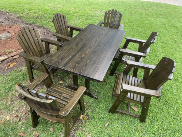 PATIO DINING TABLE SET CUSTOMIZED COLOR